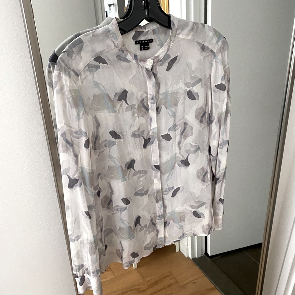 Theory Silk Blouse